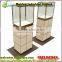 China cheap cigarette display cabinet and kiosks for mall.