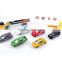 Children's toy car, portable alloy car with seven car model for promotional gifts