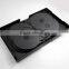 51mm black DVD case for 16 DVDs with tray