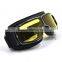 BJ-GT-011 Recommended Adult Black Leather Aviator Motorbike Motocross Eyeglass