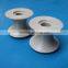 China supplier ODM&OEM plastic injection moulding nylon pulley wheel nylon1010 pulley wheel