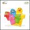 2016 Summer waterproof durable animal kids raincoat