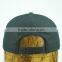 camoflage pattern sport 6 panel mesh cap with embroidery logo