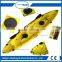 Chinese supplier three persons sit on fishing paddle kayak