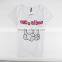 Color Women Blank T-Shirt Custom