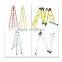 Aluminum extrusion profile for stepladder/ ladder