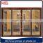 grey color frame double panels large balcony sliding glass door for house