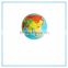 Inflatable globe/earth beach ball