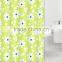 Various Flower Color Transfer Printing Polyeaster Shower Curtain for Bathroom