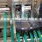 automatic pvc clear boxes folding and gluing machine,plastic boxes pasting machine
