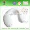 Memory foam neck pillow with hole