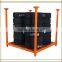 Warehouse stacking metal tire racking