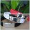 Custom Design Candy Colour Fshion Silicon Wristband Bracelet With Stainless Steel Ornament Piece