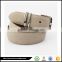 Fashionable metal buckle punching belt cowhide casual strap