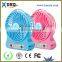 Wholesaels portable rechargeable tabale mini usb fan with lithium battery