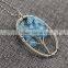 Online Shopping Blue Gemstone Tree Of Life Necklace