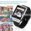 2016 hot sale factory customized manufactoring 1.54" Touch Screen Bluetooth DZ09 Smart Watch