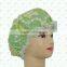 lace Pvc shower bath cap