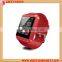 Bluetooth Sports Smart Digital Watch, Multi-functional Custom Logo Cheap U8 With Calculation, Clock, Quality Choice