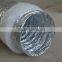 double foil insulated aluminum flexible air duct with 16Kg/m3 glass fiber