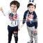 Fashion Boys Clothes Sets 2014 American Flag Design Kids Clothes