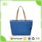 High Quality Women Tote Handbag with Top Layer Leather Handle