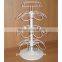 counter top 3 sides revolving display rack with good price