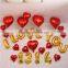 heart shape love foil balloon for wedding decoration                        
                                                Quality Choice