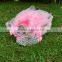 Hot Sale Kids Plastic Crown Pink Polyester Tulle Garland