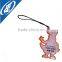 Fox PVC Reflective safety key accessories & animal shape