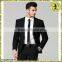 100%wool one button Lapel plain black blazers for men