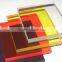 Clear color PMMA plastic board/ cast acrylic sheet