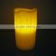 Realistic Flameless Flicking Battery Operated Decorative Dripping Wax Led Candle