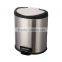 8L STAINLESS STEEL TRASH BIN