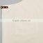 Custom Apron Natural Canvas Work Apron With Dark Brown Leather Trim