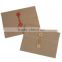 OEM kraft envelope with button and string closure