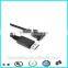 Display port cable male to female dp panel mount with screws