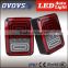 Guangzhou auto parts accessories 18W led brake tail light for J-eep w-rangler 2007-2015 JK