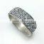 Stainless steel bangle full diamond bracelet for women jewelry