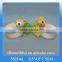 Hot sale ceramic paper napkin ring in lamb shape