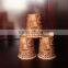 Paper cup base paper folding degree is high