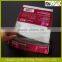 Cuff packing pp bag with self-adhesive seal at top