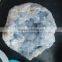 Natural blue calcite crystal geodes for wholesale