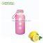 heat-resistant glass water bottle/portable travel drink bottle with rubber silicone sleeve wholesale
