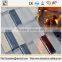 golden white qtz interlocking pattern glass mosaic tile and stone mosaic (crystal glass )