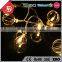 TZFEITIAN 10L warm white metal pendant holiday decorative small battery operated led light