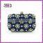 blue handmade box bag across the body fashion fethnic coin purse (C504)