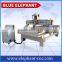 ELE 1325 3d stone carving cnc router machine on wood soft metal and stone engraving