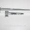 Store display system metal chrome hook for crossbar