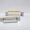 D-sub db connector for wire female 25 pin